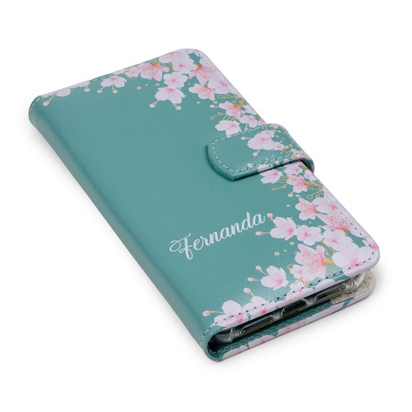 Capa para Celular de Couro com Nome