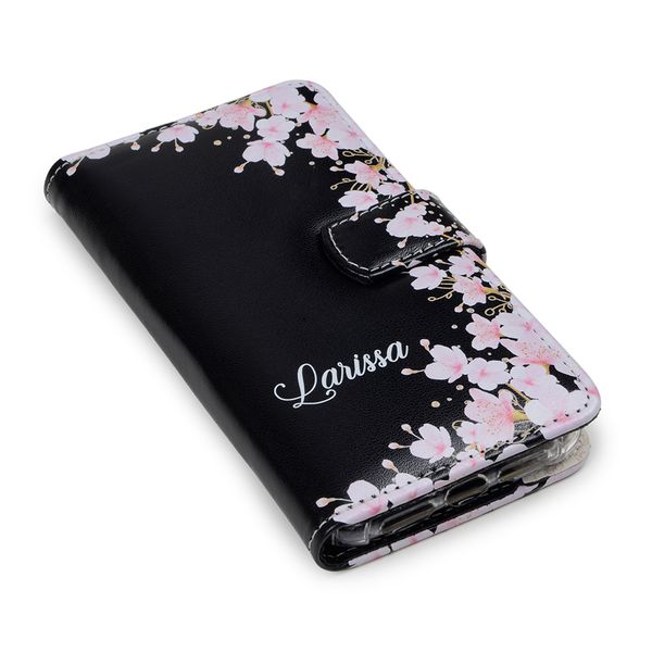 Capa para Celular de Couro com Nome