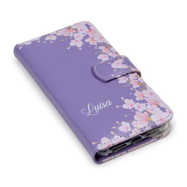 Capa para Celular de Couro com Nome