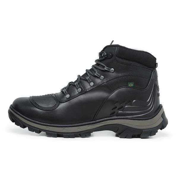 Bota Coturno Adventure Kotor em Couro Centuria Cal ados