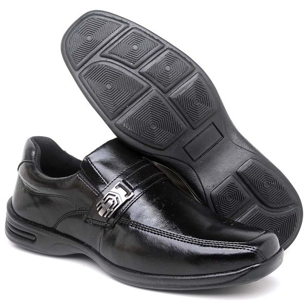 SAPATO SOCIAL CONFORTO - 25170-PRETO