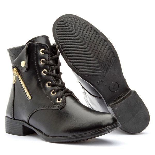 BOTA FEMININA - 0201 - PRETA