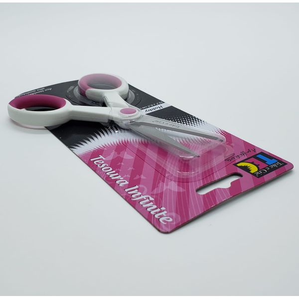 Tesoura infinite hobby 13,7x6,5cm TES005 TOKE CRIE 