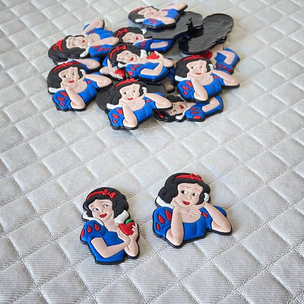 Aplique Emborrachado Branca de Neve Pacote com 10 unidades