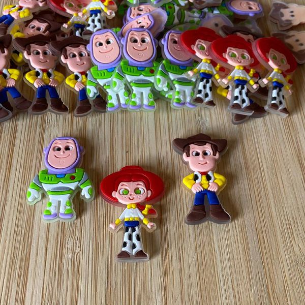 Kit Emborrachado Sortido Toy Story 4cm - Pacote com 10 Unidades