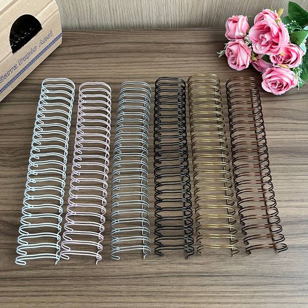 Wire-o Duplo Anel 2x1 A4 – 23 Anéis 11/4" (31,8mm) – Capacidade até 270 Folhas 75g