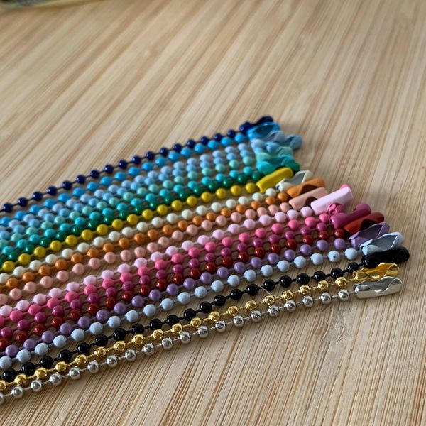 Aplique correntinha 9,5cm - pacote com 10 unidades