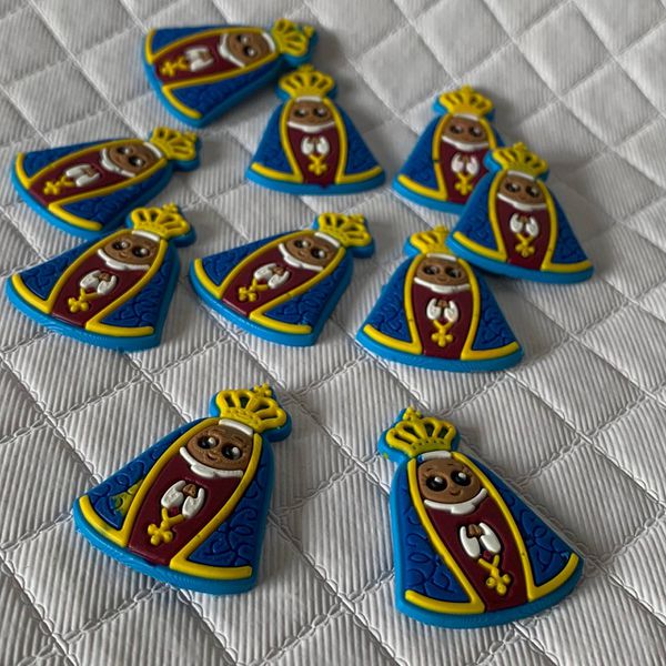 Aplique Emborrachado Nossa Senhora 3,5x5,2cm - 10un
