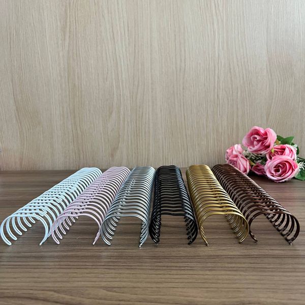 Wire-o Duplo Anel 2x1 A4 – 23 Anéis 11/8" (28,6mm) – Capacidade até 250 Folhas 75g