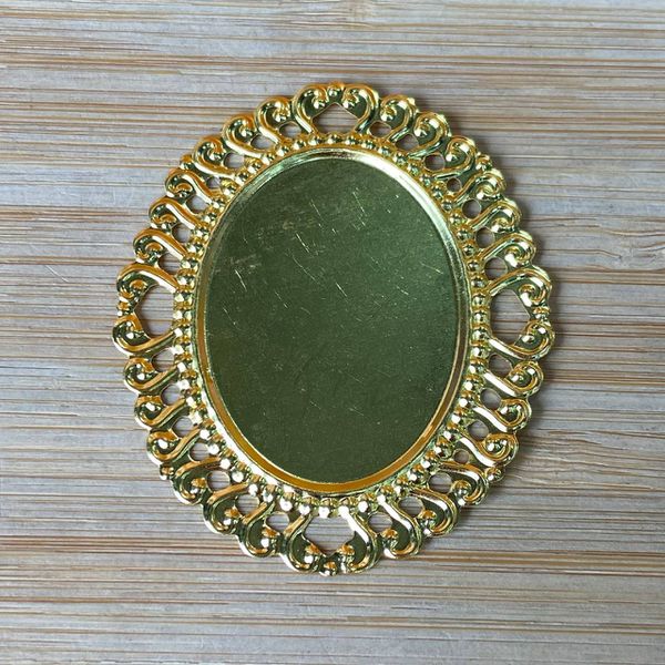 Tag Oval 6.0x5.0cm - 10 Unidades