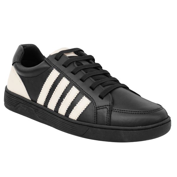 Sapatenis SL casual masculino Preto/OffWhite
