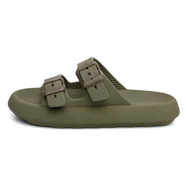 Chinelo Nuvem Birken Arietto Verde Militar