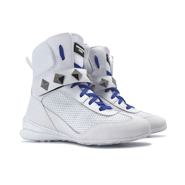 Bota De Treino Cheia De Marra Gym Branco com Azul - CHEIA DE MARRA 