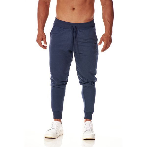 Calça Masculina Moletom Azul Marinho 