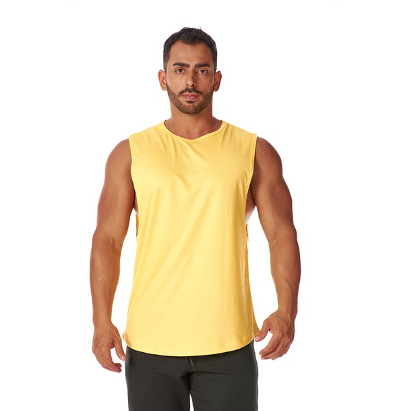 Regata Masculina Machão Amarela
