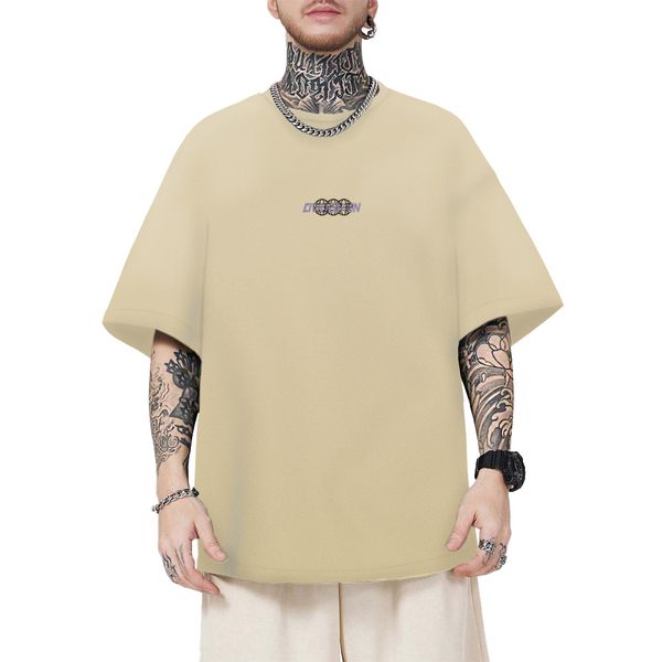 Camiseta Oversized Masculina Estatua Moon Nude