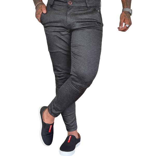 Calça acetinada cheap masculina
