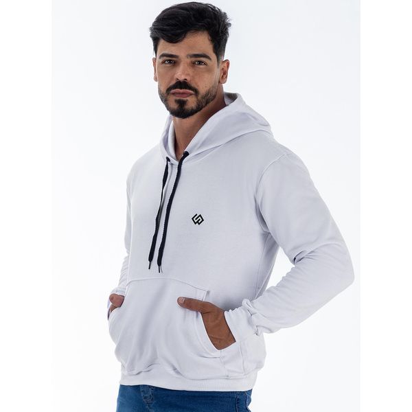 Moletom Blusa De Frio Bolso Canguru Estampa Básica Premium