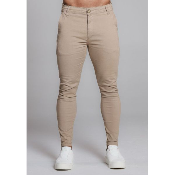 Calça Levi's Masculina Sarja Afunilada Cáqui - Conforto E Estilo Vintage