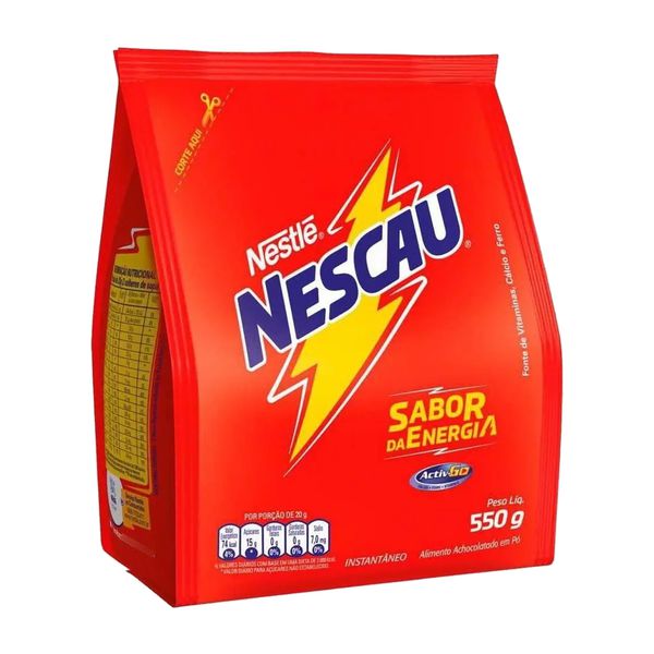 ACHOCOLATADO EM PO NESCAU ACTGO 550G NESTLE - 532952 - CHOKDOCE