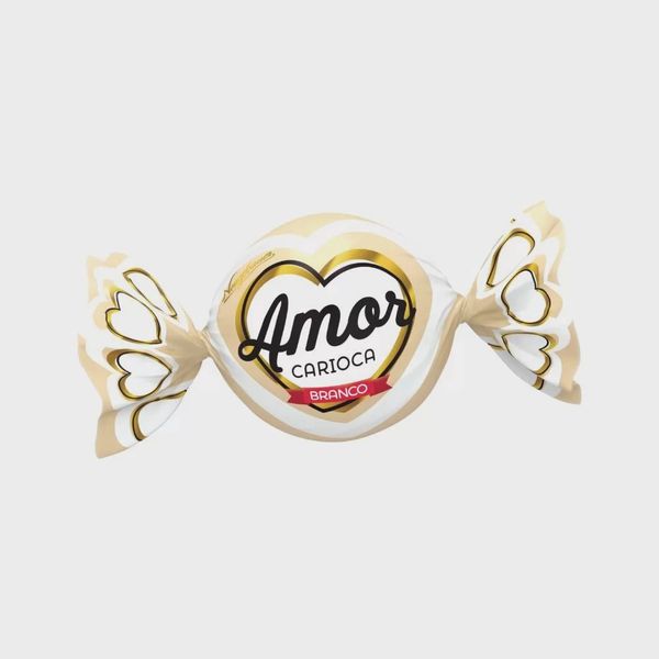 BOMBOM AMOR CARIOCA BRANCO 20G NEUGEBAUER - 535786 - CHOKDOCE