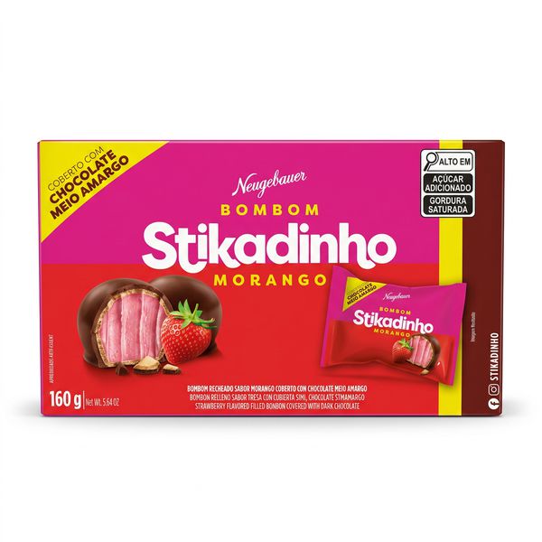 BOMBOM STIKADINHO 160G - 867252 - CHOKDOCE