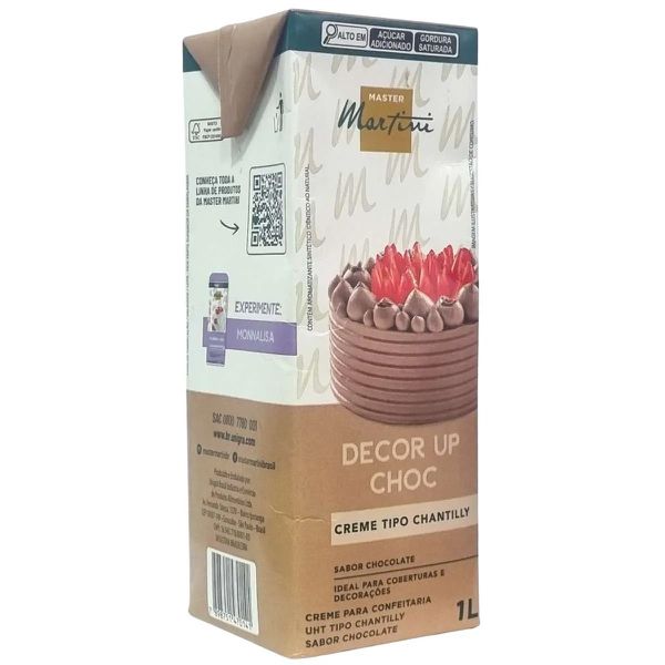 CHANTILLY DECOR UP CHOCOLATE 1L MASTER MARTINI