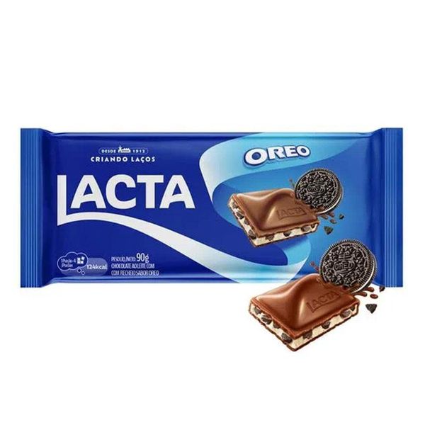 CHOCOLATE RECHEADO OREO AO LEITE 90G LACTA - 579452 - CHOKDOCE
