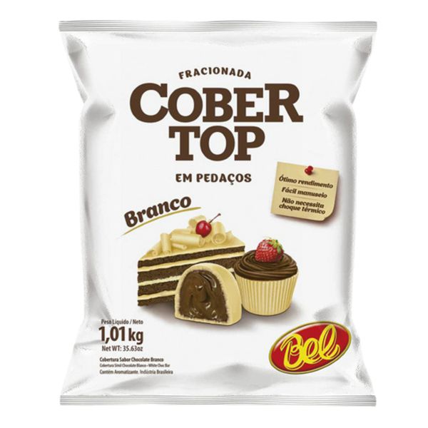 COBERTURA BRANCO 1.01KG BEL - 51187 - CHOKDOCE