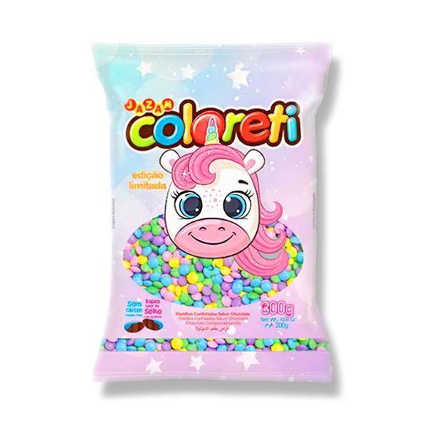 COLORETI UNICORNIO MISTO 300G JAZAM - 701686 - CHOKDOCE