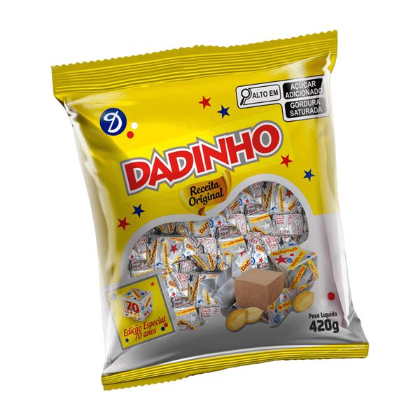 CONFEITO DADINHO TRAD 420G - 738507 - CHOKDOCE