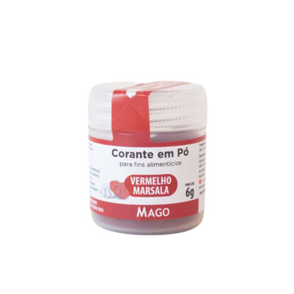 CORANTE EM PO VERMELHO 6G MAGO - 662598 - CHOKDOCE
