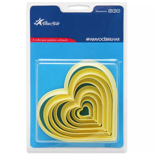 CORT CORACAO LISO BLUESTARNET - 525862 - CHOKDOCE
