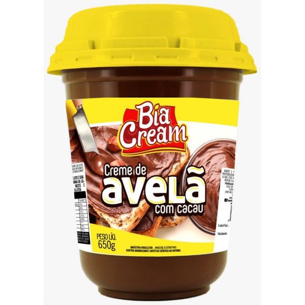 CREME DE AVELA COM CACAU 650G BIACREAM - 727051 - CHOKDOCE