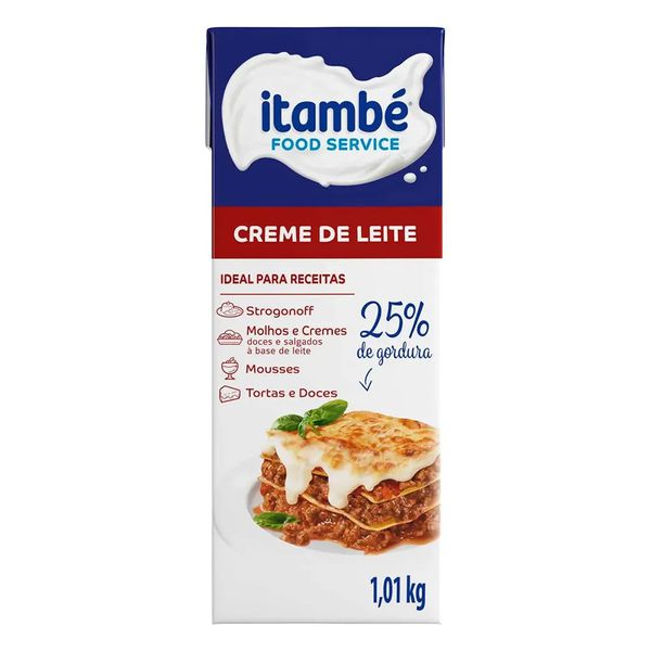 CREME DE LEITE 25% 1,01KG ITAMBE - 764506 - CHOKDOCE