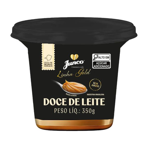 DOCE LEITE GOLD 350G JUNCO - 842747 - CHOKDOCE