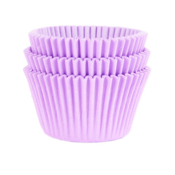FORMA GREASY PEL CUPCAKE LILAS COM 45 UNIDADES MAGO - 142144 - CHOKDOCE