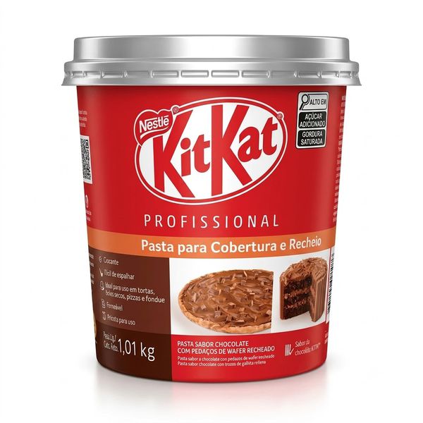 RECHEIO E COB CHOC KITKAT 1.01K NESTLE - 534888 - CHOKDOCE