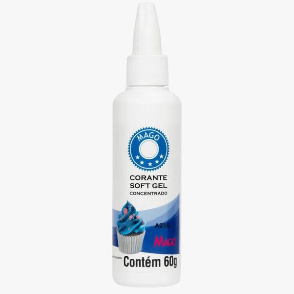 CORANTE SOFT GEL AZUL 60G MAGO - 241021 - CHOKDOCE