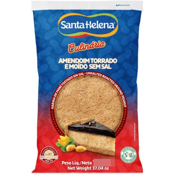 AMENDOIM MOIDO S/ACUCAR 1KG SANTA HELENA - 85328 - CHOKDOCE