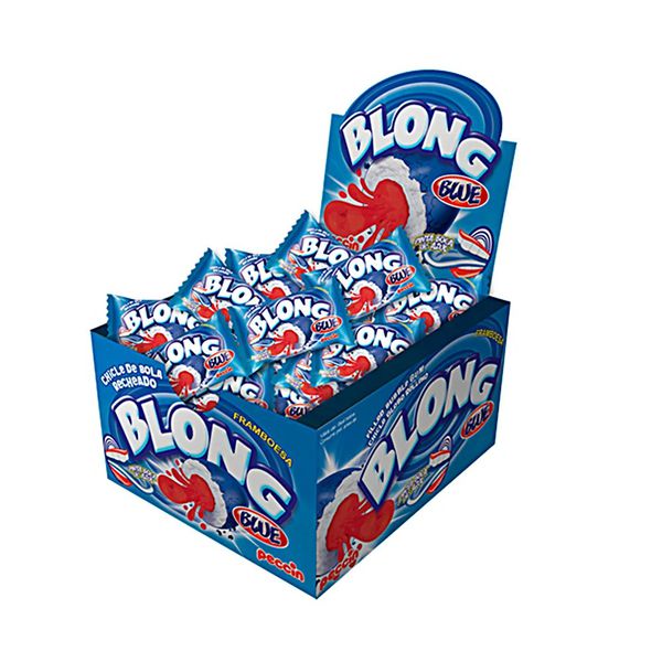 CHICLE DE BOLA BLONG BLUE 200G PECCIN - 67089 - CHOKDOCE
