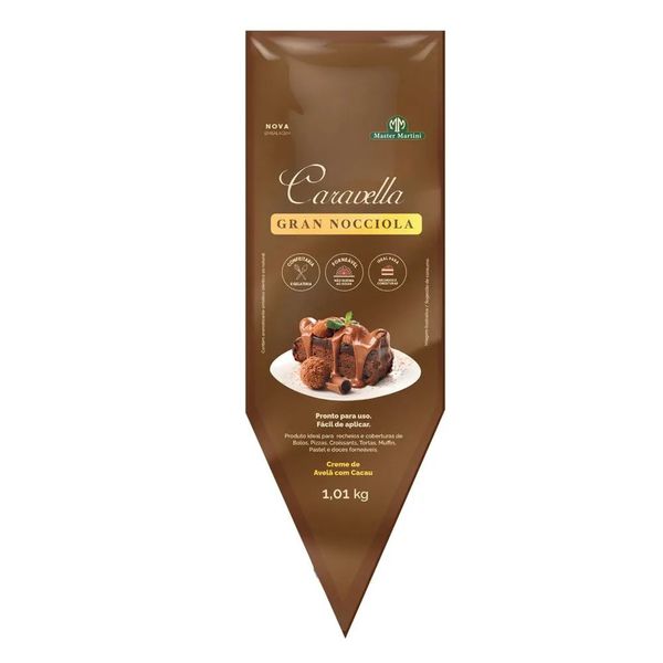 BISNAGA CARAVELLA CREME DE AVELA 1.01.KG MASTER MARTINE - 628006 - CHOKDOCE