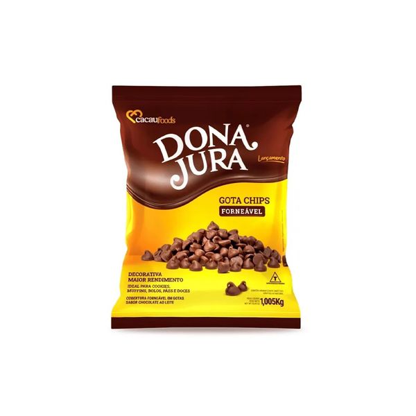 CHIPS AO LEITE FORNEAVEL 1.005 KG CACAU FOODS - 627931 - CHOKDOCE