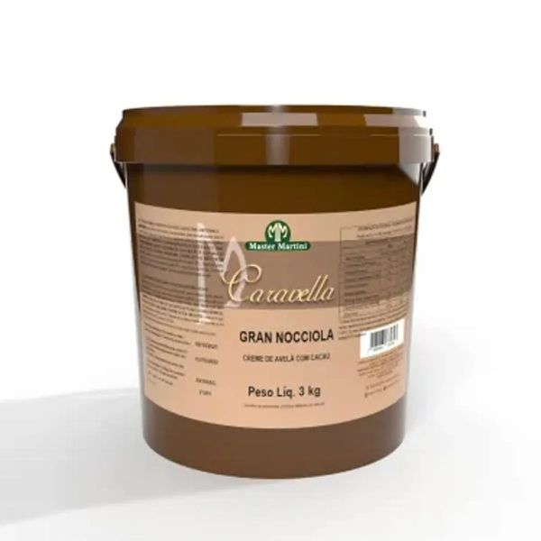 COBERTURA GRAN NOCCIOLA CARAVELLA 3KG MASTER MARTINI - 721523 - CHOKDOCE