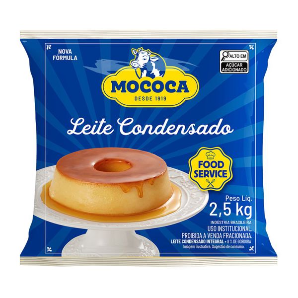 LEITE CONDENSADO INTEGRAL 2.5KG MOCOCA - 633925 - CHOKDOCE