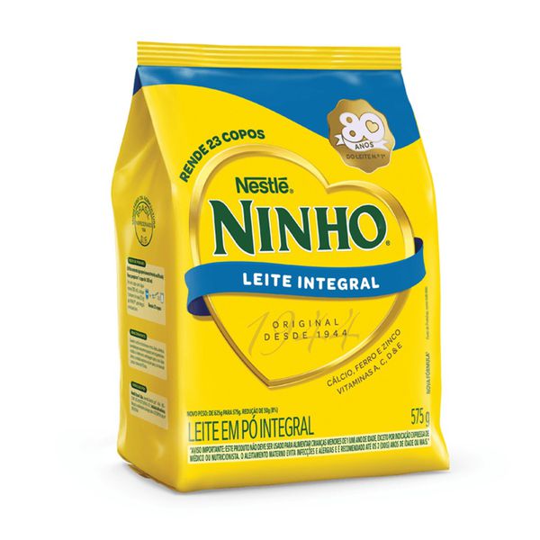 LEITE EM PO NINHO INTEGRAL 575G NESTLE - 50111 - CHOKDOCE