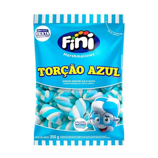 MARSHMALLOW TORCAO AZUL 250G FINI - 321686 - CHOKDOCE