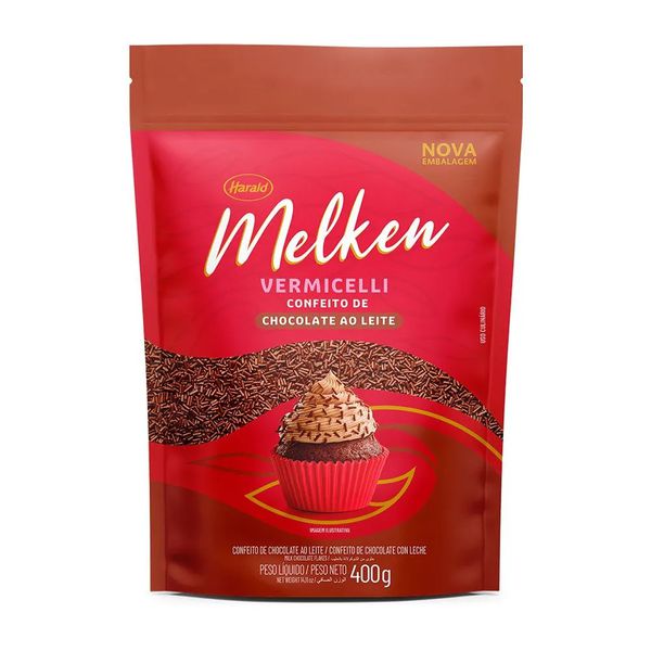 MELKEN VERMICELLI AO LEITE 400G HARALD - 395885 - CHOKDOCE