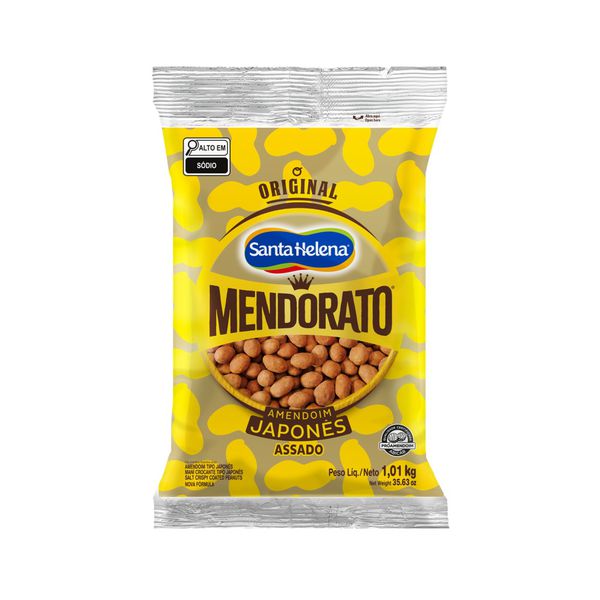 AMENDOIM MENDORATO 1.01KG SANTA HELENA - 85267 - CHOKDOCE