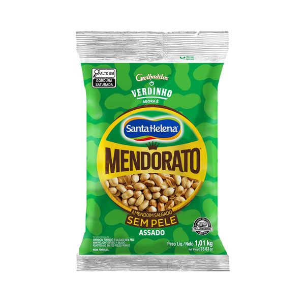 AMENDOIM S/PELE GRELHADITOS 1.01KG SANTA HELENA - 85243 - CHOKDOCE